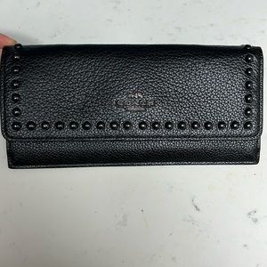 Coach leather wallet